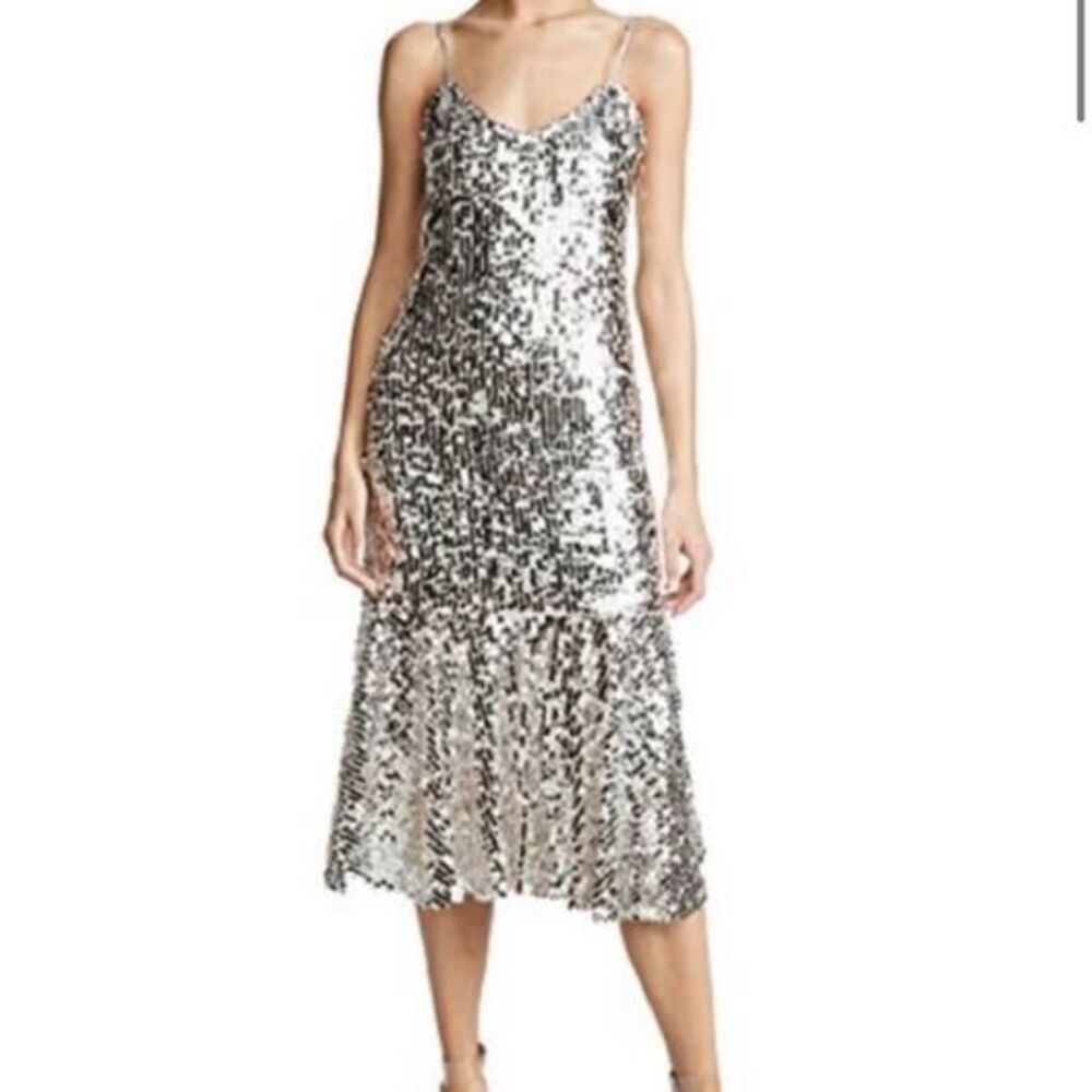 Veronica Beard Mykola Sequin Midi Dress size 8 NWT